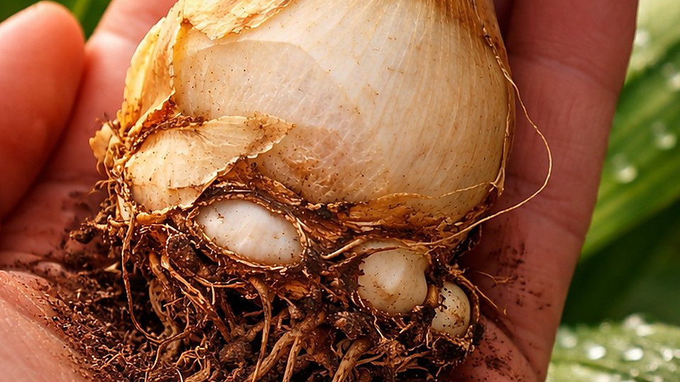 Planting Tuberose Polyanthes | Tuberose tubers and starter tablet